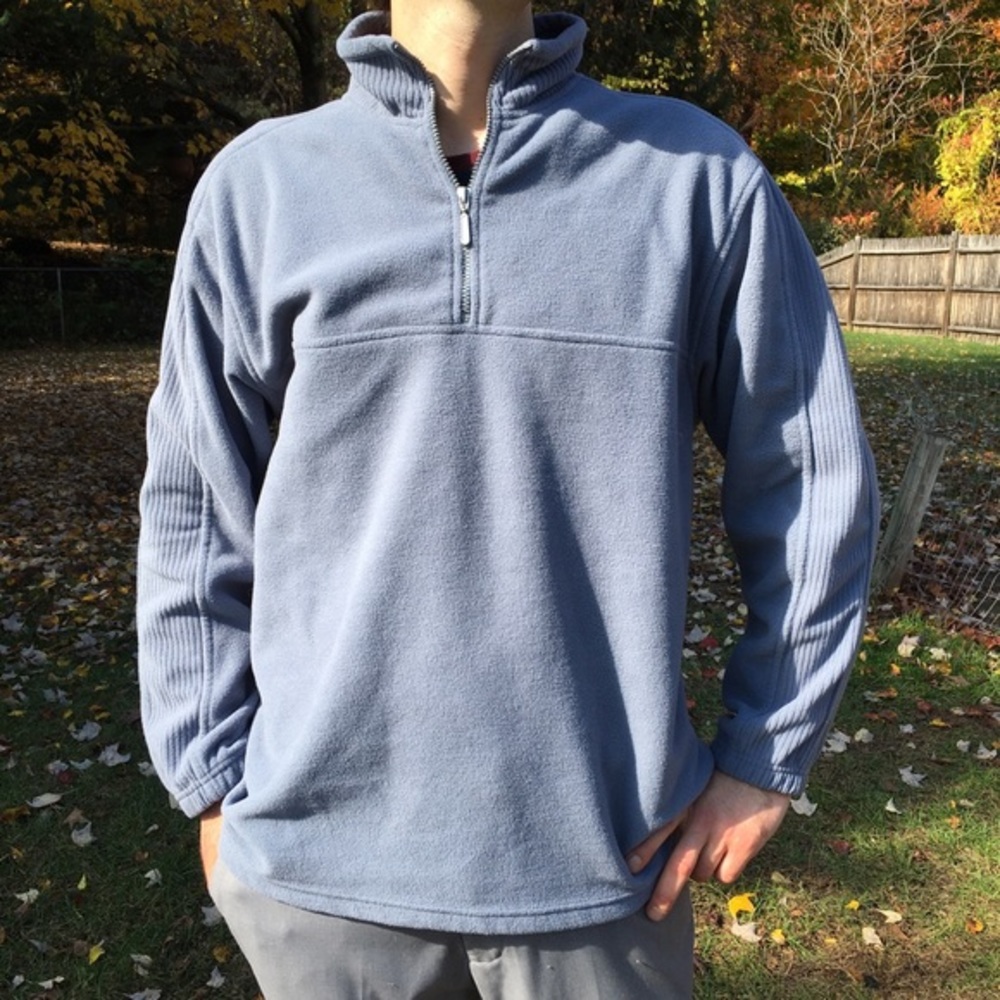 Architect Fleece Pull Over Moc Turtleneck Large